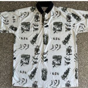 Boca Classic Men’s Size Med Cotton Golf Polo Shirt